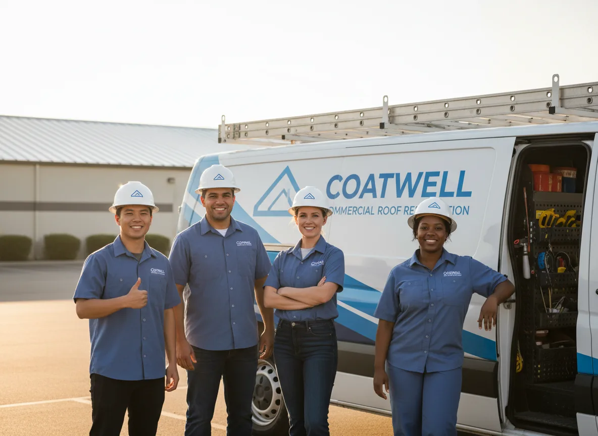 Commercial roof coating company in Davenport, VA